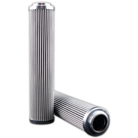 Hydraulic Filter, Replaces DIAGNETICS LPD208B12, Pressure Line, 10 Micron, Outside-In